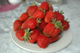 fresh strawberries