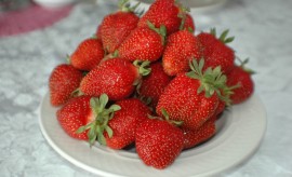 fresh strawberries