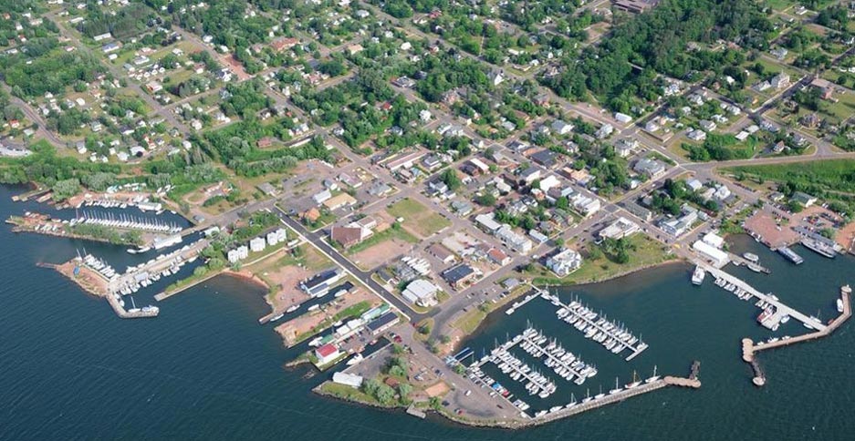 Bayfield Aerial view