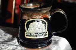 hand crafted souvenir mug