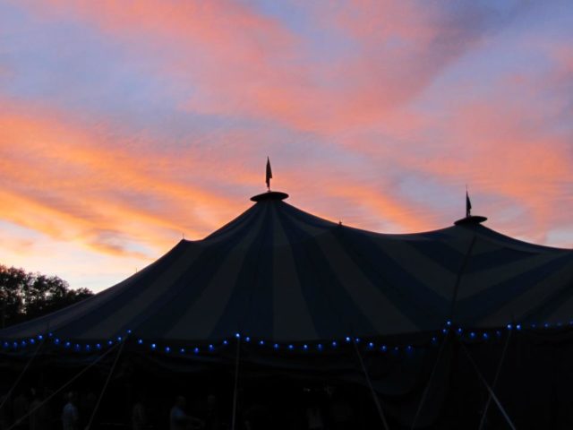 Sunset at Big Top Chautauqua