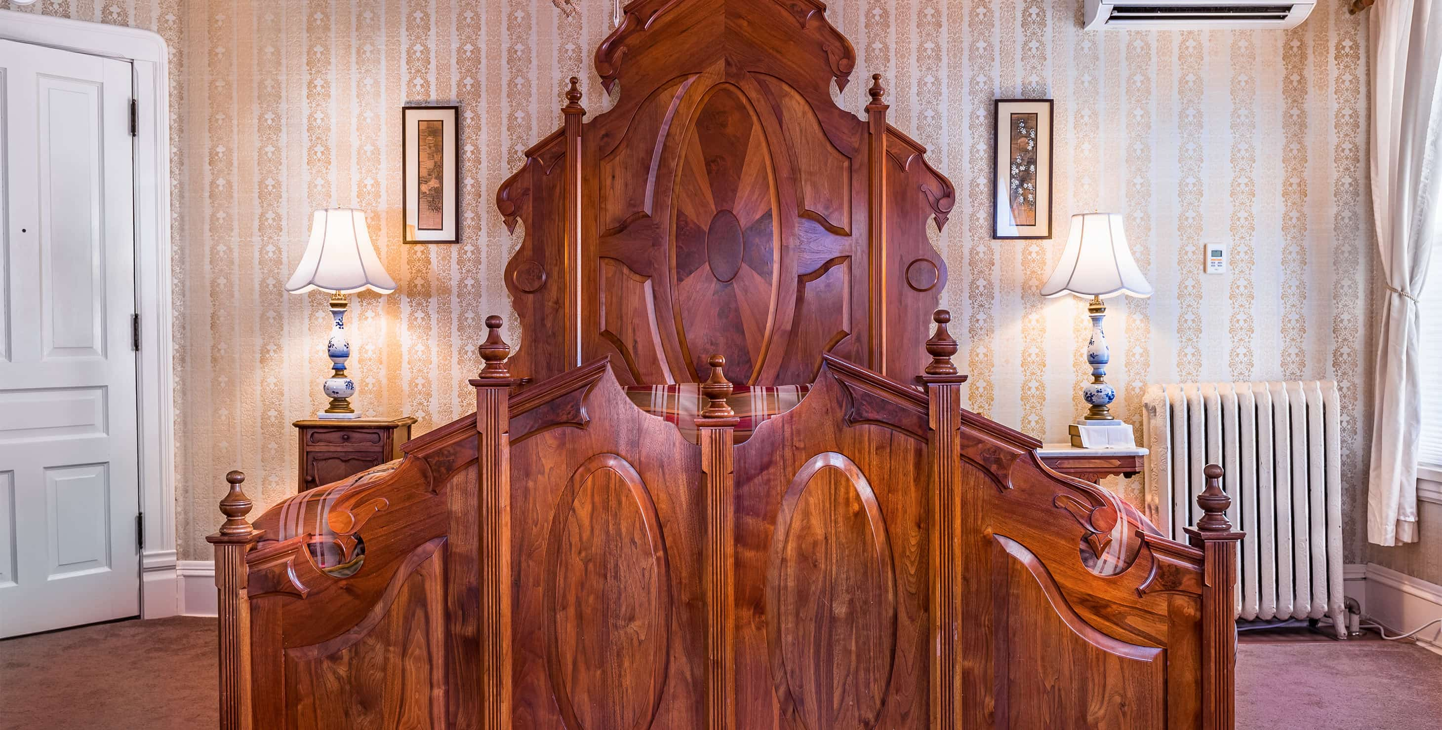 Ornate Bed in Room IV